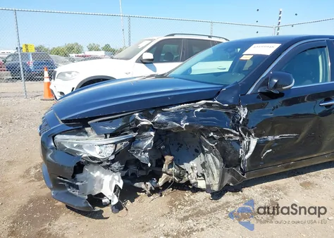 2015 Infiniti Q50 Premium z USA, uszkodzony, nr VIN JN1BV7AR0FM392966